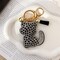 Wrapables Crystal Bling Key Chain Keyring with Tassel Car Purse Handbag Pendant, Exotic Cat